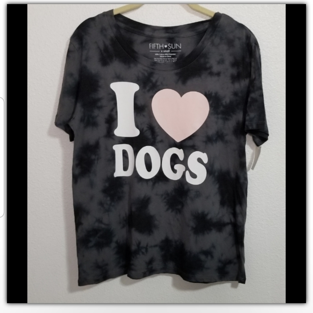 NWT FIFTH SUN GRAPHIC TIE DYE T-SHIRT